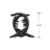 Multicolour Hair Claw Clips - Pack of 6 Different Colours - Thumbnail Image 3