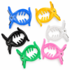 Multicolour Hair Claw Clips - Pack of 6 Different Colours - Thumbnail Image 2