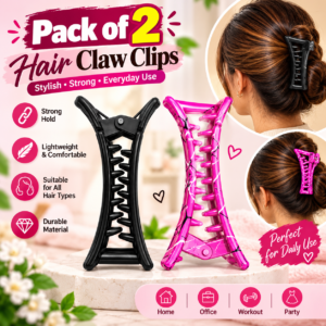 Hair Claw Clips 2 Different Colours