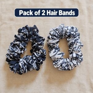 Pack of 2 Hair Band With a Floral Design Pattern | HBSC05