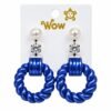 3 in 1 Twisted Earrings (Pack of 1 Set) - Thumbnail Image 3