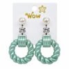 3 in 1 Twisted Earrings (Pack of 1 Set) - Thumbnail Image 6