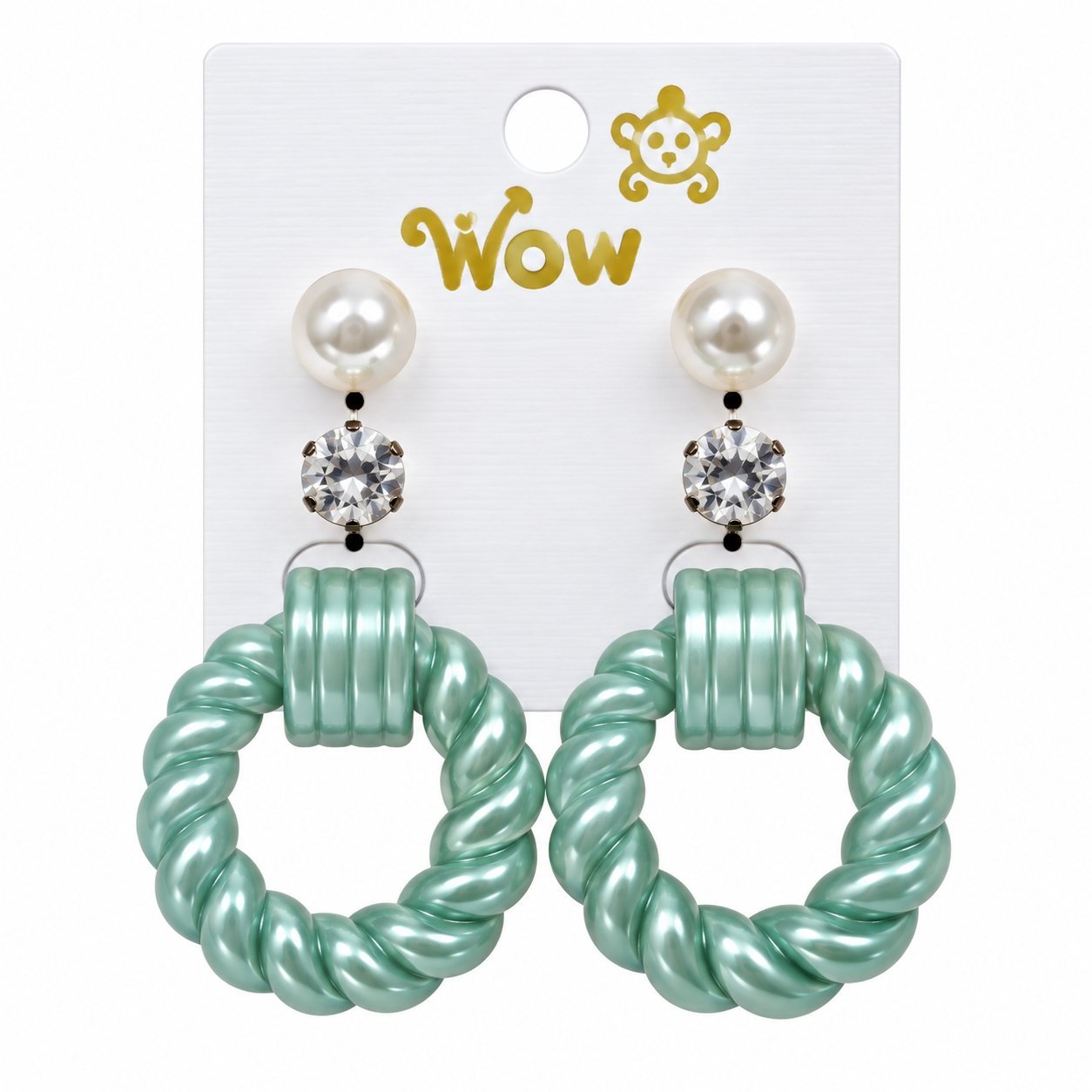 3 in 1 Twisted Earrings (Pack of 1 Set) - Image 6
