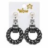 3 in 1 Twisted Earrings (Pack of 1 Set) - Thumbnail Image 8