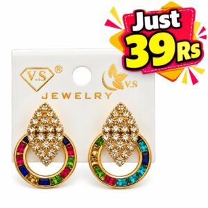 Multicolour Earrings 1Pcs