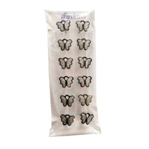 Butterfly Shape 6 Pcs Earrings