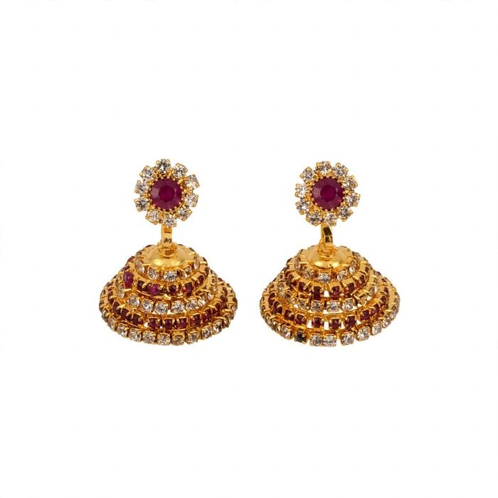 Violet Jimikki Earrings 1Pcs - Image 1