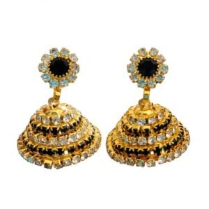 Dark Green Jimikki Earrings 1Pcs