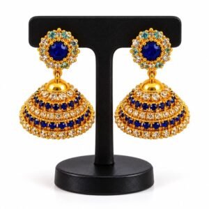 Blue Jimikki Earrings 1Pcs