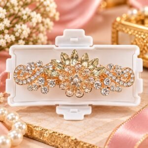 JP Hair Clip - Adorable, Attractive Glowing Stylish Hair Centre Clip for Women and Girls