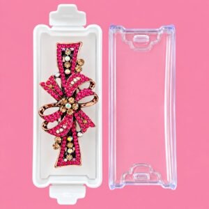 JP Hair Clips For Women Alloy Rhinestone Hair Pins For Women And Girls Stylish Latest Flare Clips