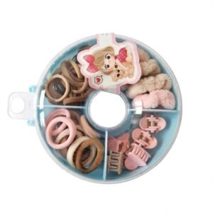 Donut Shaped Kids Hair Accessories Set Model 2
