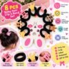 Baby Hair Clips and Band Set Black with light Colour - Thumbnail Image 2