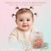 Baby Rubber Elastic Hair Bands (Pack of 140+ Pcs) - Thumbnail Image 4