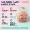 Baby Rubber Elastic Hair Bands (Pack of 140+ Pcs) - Thumbnail Image 1