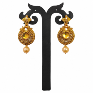 Golden Designer Kammal | Earring for Festival