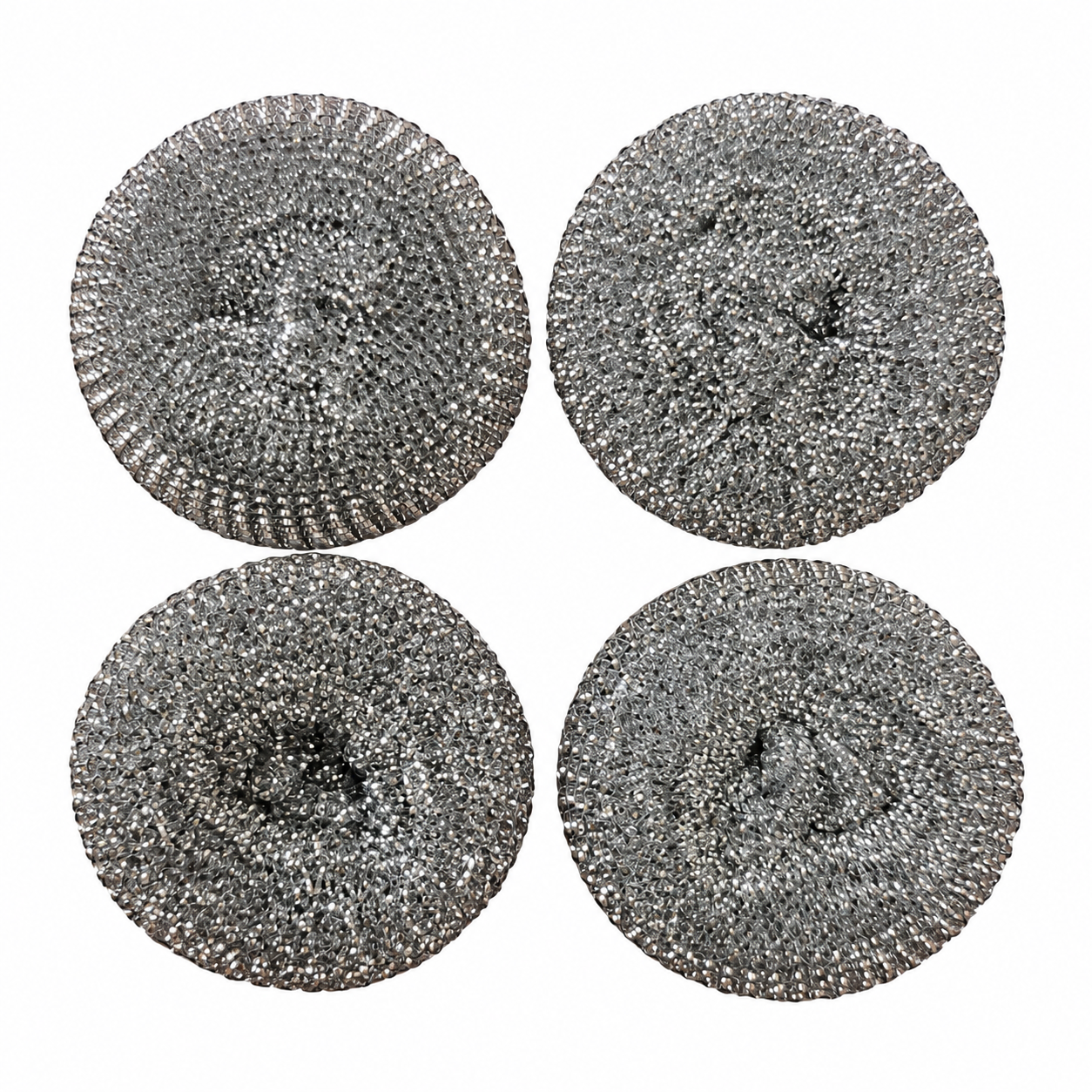 Pack of 4 Metal Scrubber - Image 3