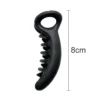 Black Banana Hair Clips for Women & Girls - Matte Finish Fishtail Banana Clutcher for Thick Hair - Pack of 3 - Thumbnail Image 3