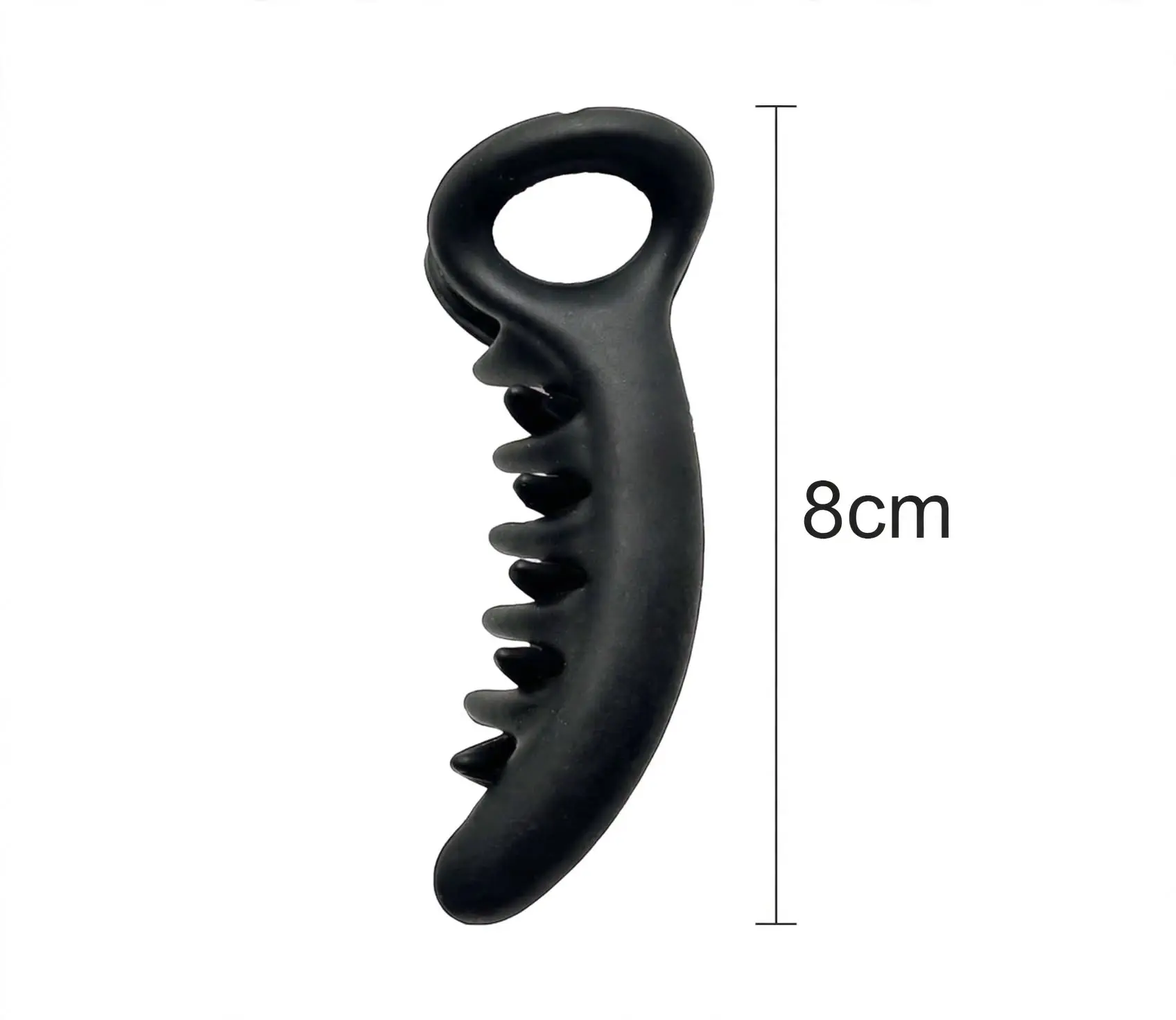 Black Banana Hair Clips for Women & Girls - Matte Finish Fishtail Banana Clutcher for Thick Hair - Pack of 3 - Image 3