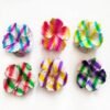 Hibiscus Flower Hair Claw Clips 6Pcs Set - Thumbnail Image 3
