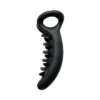 Black Banana Hair Clips for Women & Girls - Matte Finish Fishtail Banana Clutcher for Thick Hair - Pack of 3 - Thumbnail Image 2