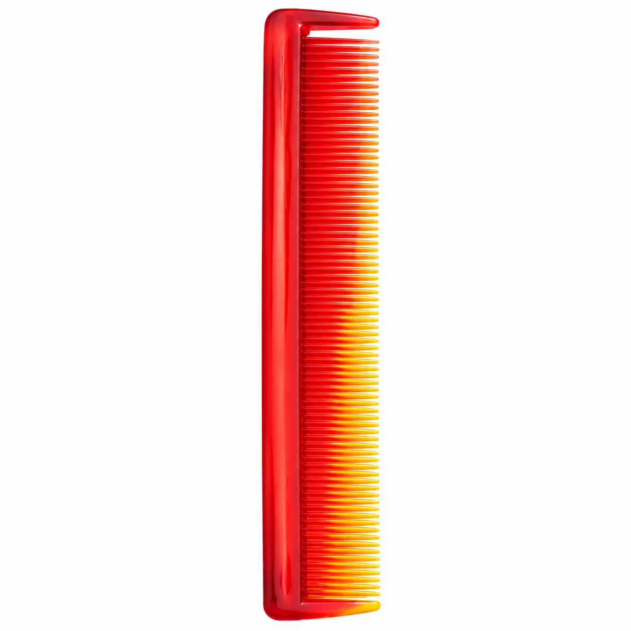 6-Piece Colored Plastic Hair Combs Set - Fine-Tooth Daily Dressing & Pocket Comb for Kids, Women & Men (Multi-Color) - Image 4