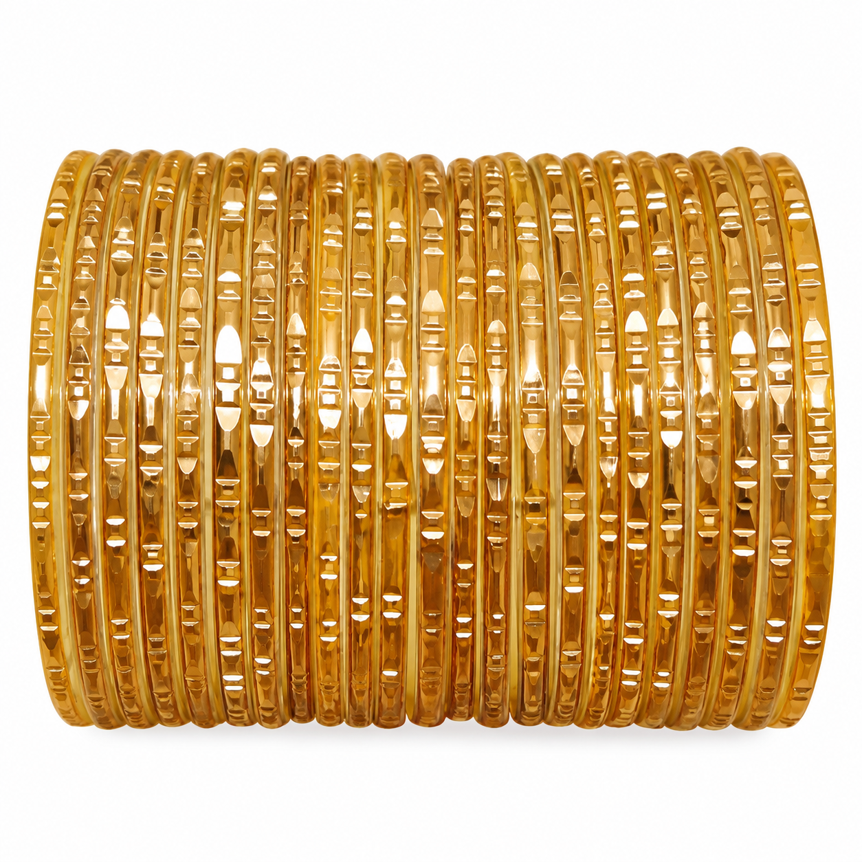 Ponvalaiyal Bangles | Ponnu Valayal Pack of 24 Bangles - Image 1