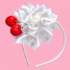Party Cherry Hat Hairband | Baby Headband | Reeth | 1Pcs White - Thumbnail Image 3