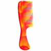 6-Piece Colored Plastic Hair Combs Set - Fine-Tooth Daily Dressing & Pocket Comb for Kids, Women & Men (Multi-Color) - Thumbnail Image 3