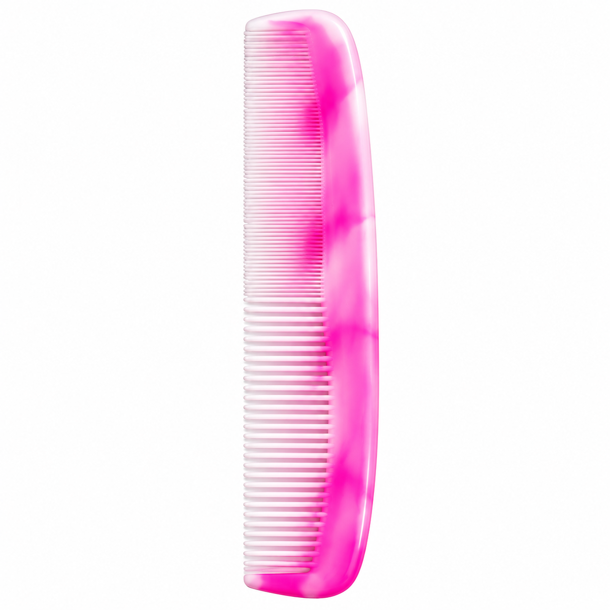 6-Piece Colored Plastic Hair Combs Set - Fine-Tooth Daily Dressing & Pocket Comb for Kids, Women & Men (Multi-Color) - Image 6